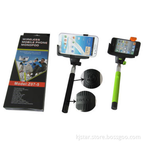 2-in-1 Selfie Sticks with Bluetooth Shutter Button for Most Smartphone